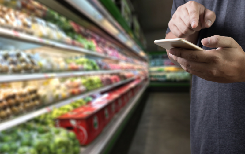 Produce that Produces: The Effect of Digital Marketing on Grocery